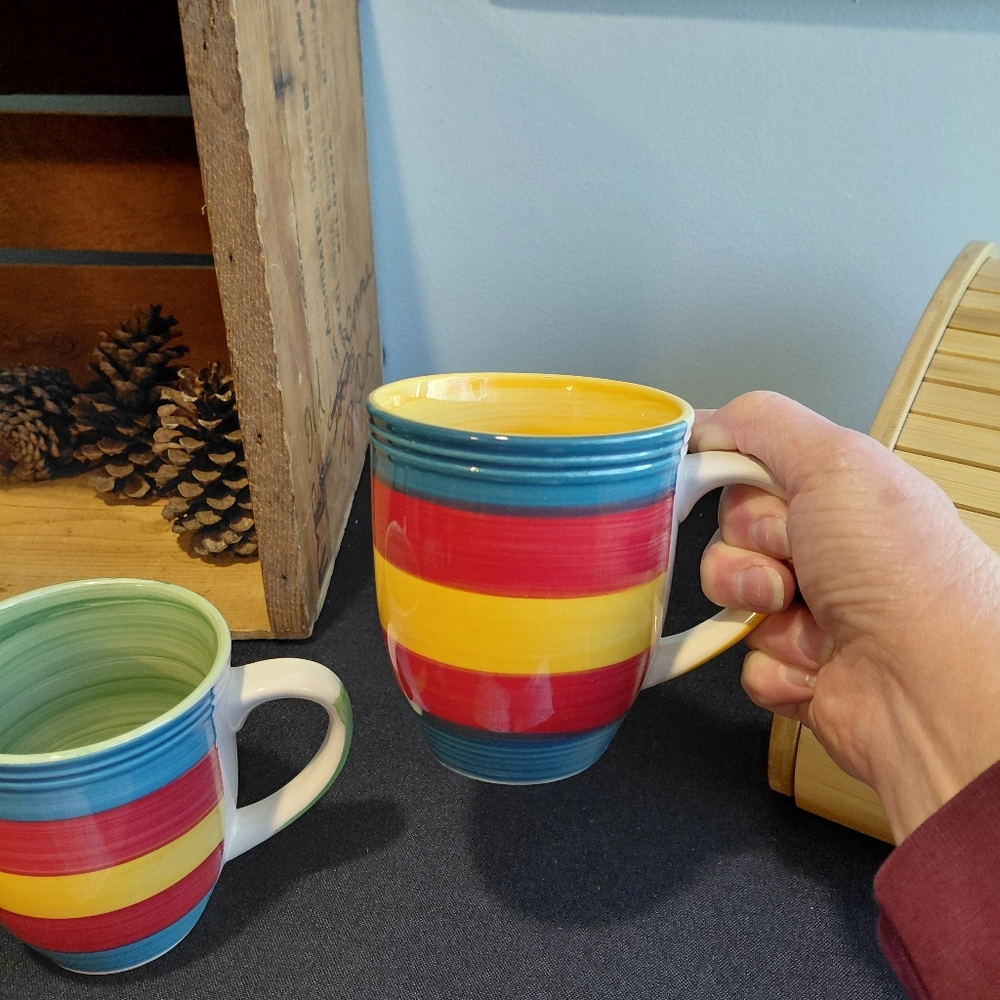 STRIPED MUGS⭐ - Picture 9 of 10